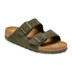 Birkenstock Narrow Fit Arizona Suede Leather Thyme 41